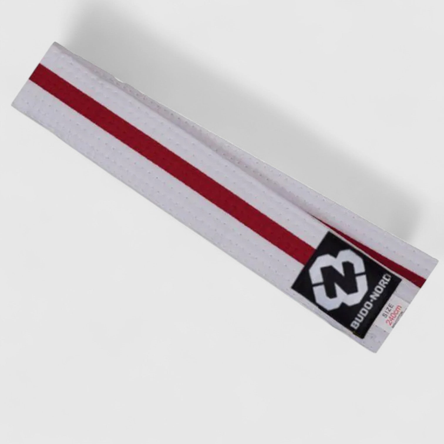 BUDO - NORD Hvitt Belte for kampsport og trening – klassisk, slitesterkt design - CombatStore.no