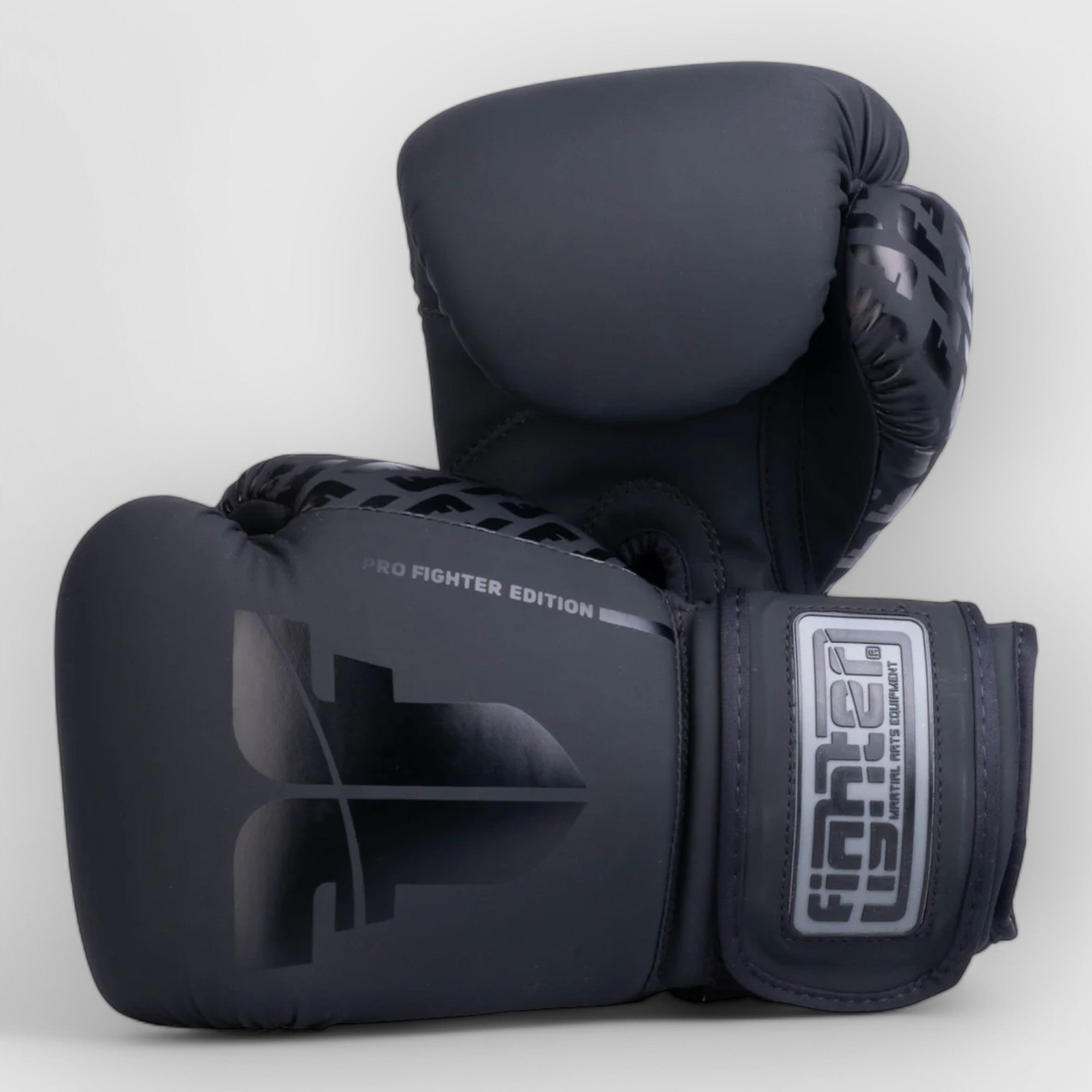FIGHTER PRO Boksehansker Svart PU - CombatStore.no