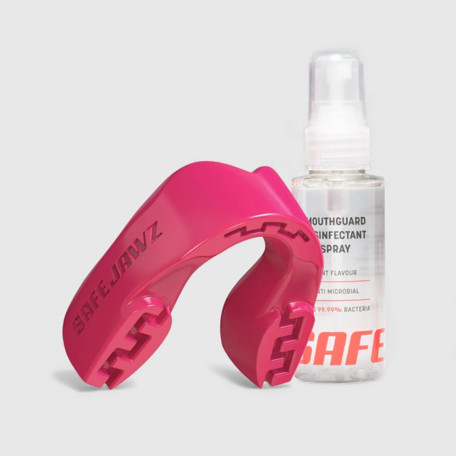 SafeJawz Intro pakke med desinfeksjonsspray og Etui - Combat Store AS