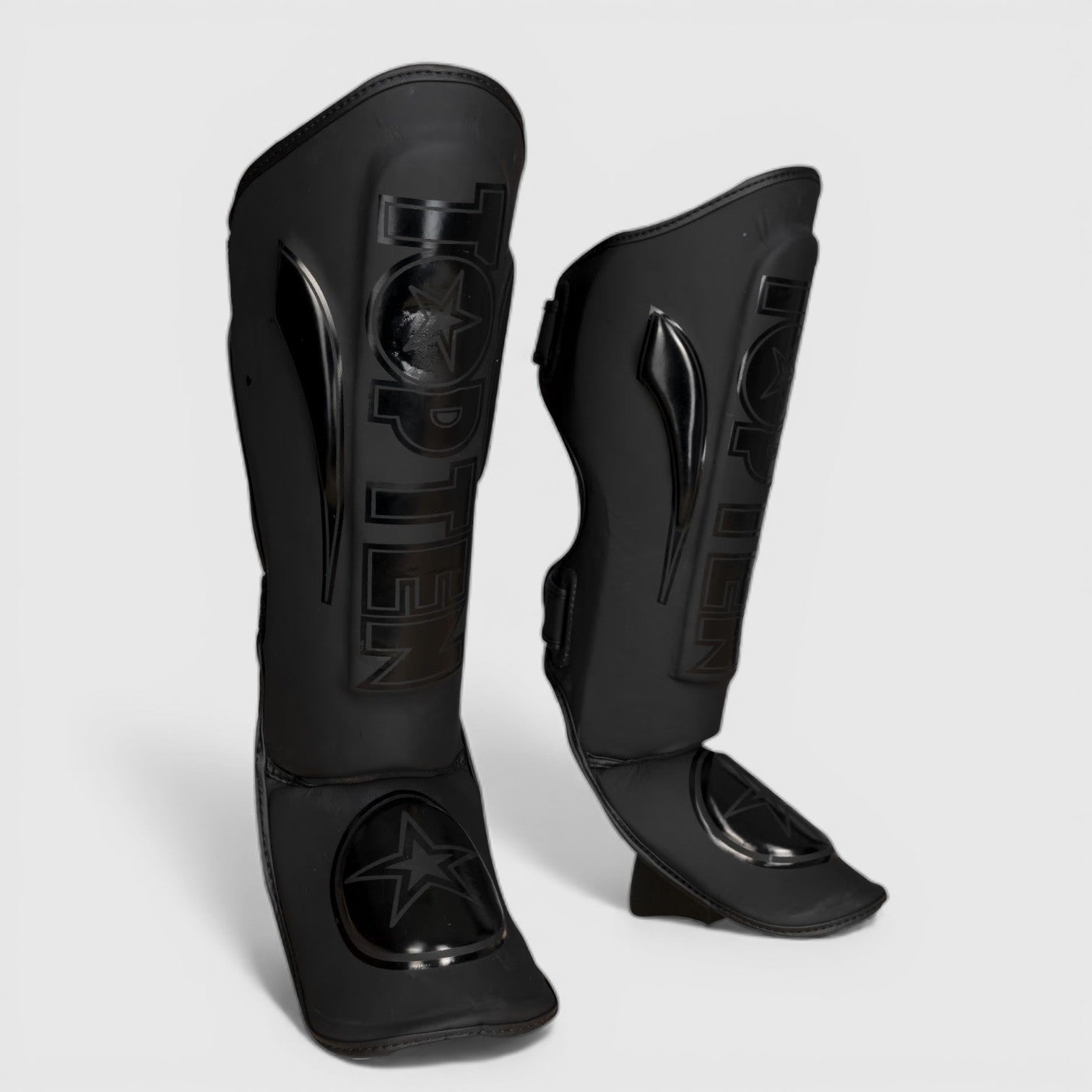 TOP TEN Star Light Legg og vristbeskytter Svart - Combat Store AS