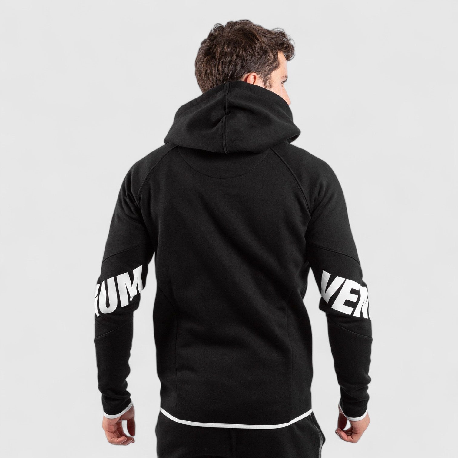 VENUM Contender 3.0 Hettejakke - Svart/Hvit - CombatStore.no