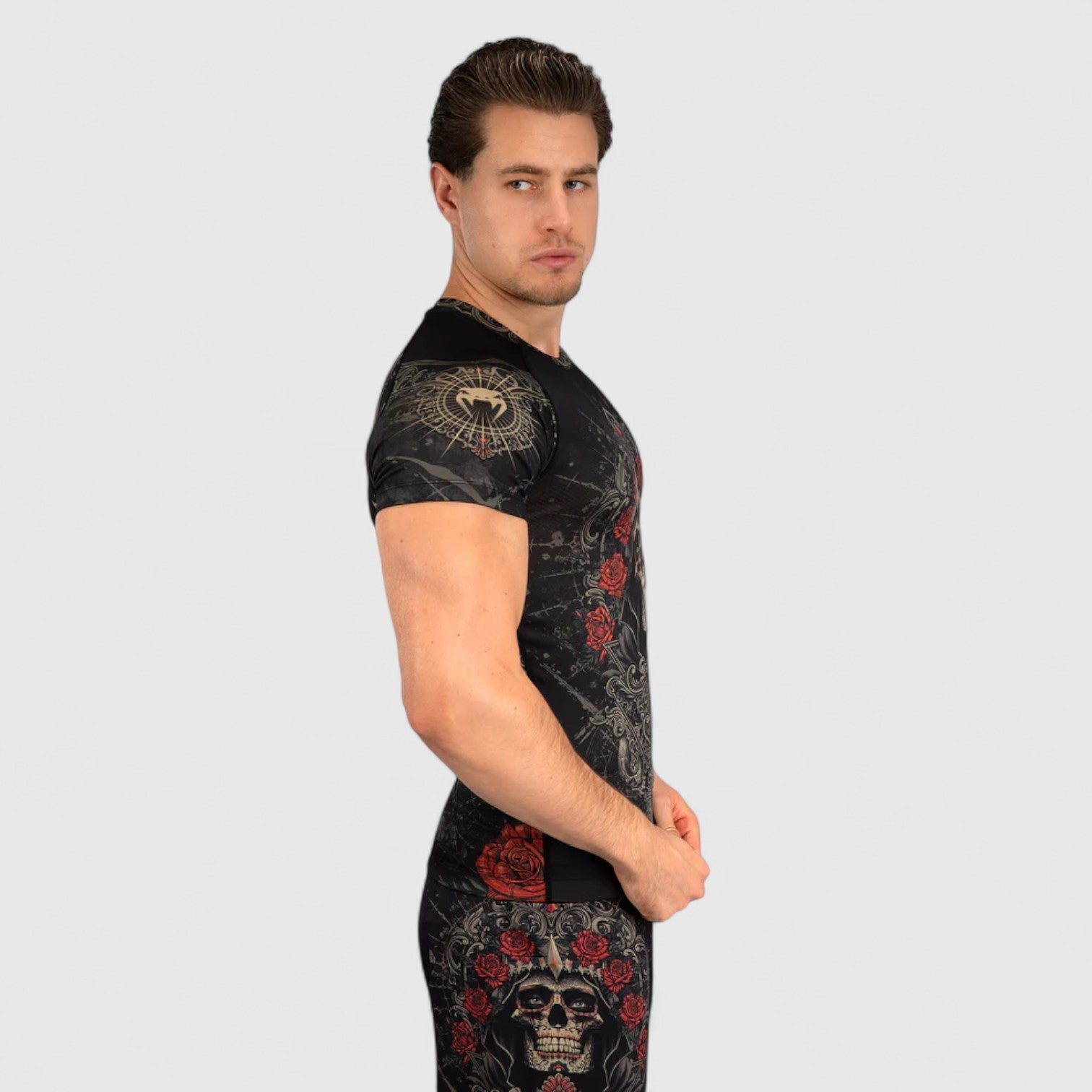 VENUM Santa Muerte 5.0 kortarmet Rashguard - CombatStore.no