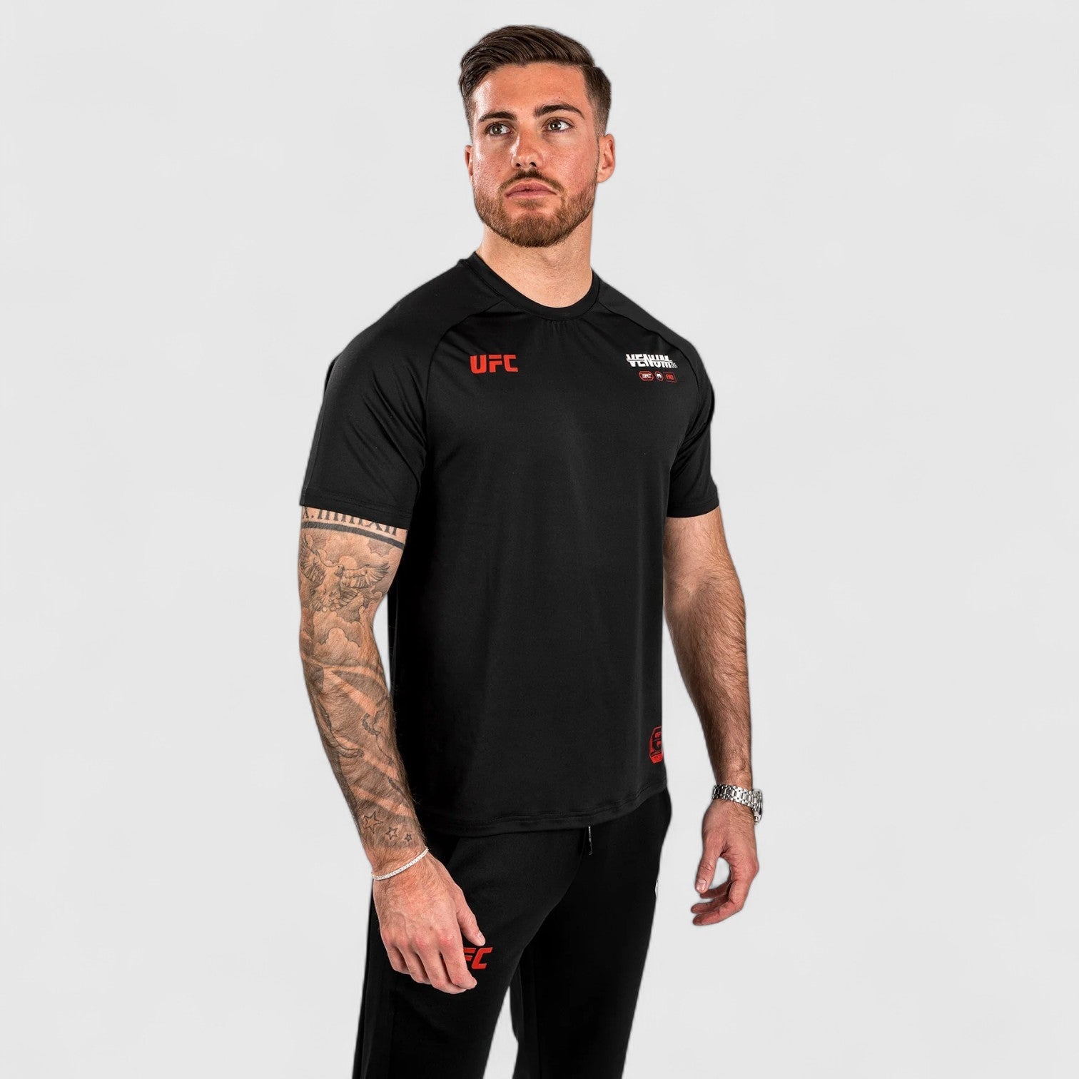 VENUM UFC ADRENALINE Dry - Tech T - skjorte Svart - CombatStore.no