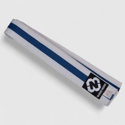 BUDO - NORD Hvitt Belte for kampsport og trening – klassisk, slitesterkt design - CombatStore.no