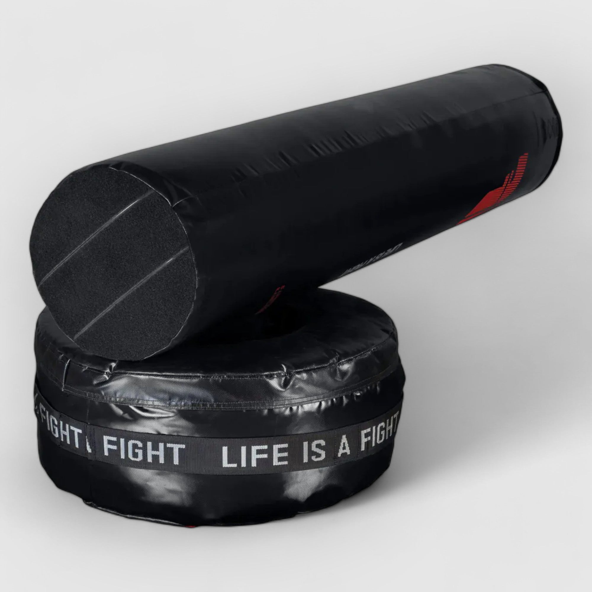 FIGHTER 3 - 1 Frittstående boksesekk - Svart/Rød - CombatStore.no