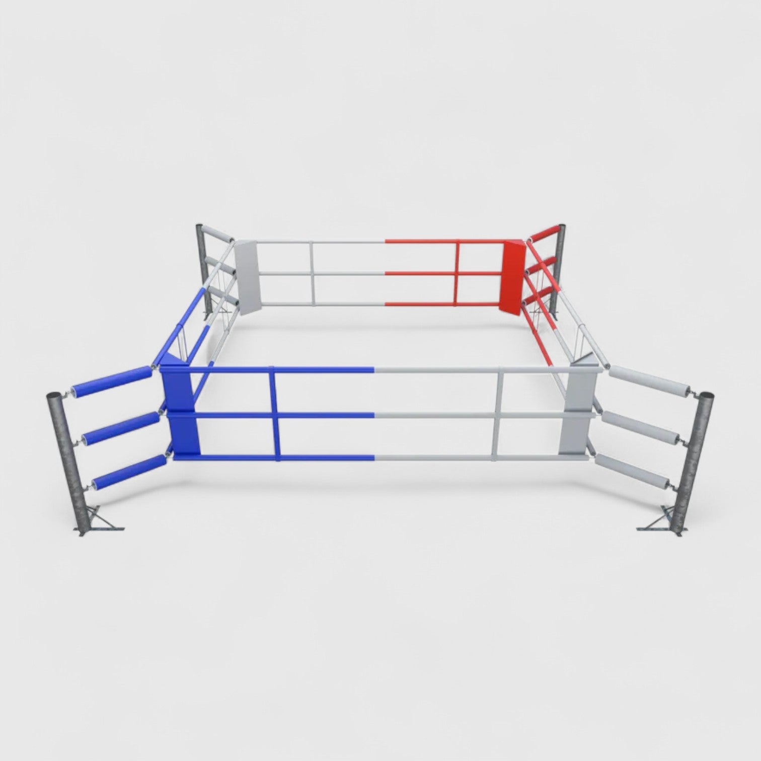 FIGHTER Gulv Boksering med 3 tau - 5m / 5.5m / 6m - CombatStore.no