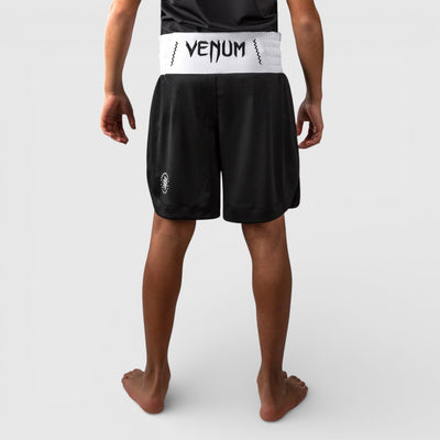 Venum Bokseshorts for barn svart og hvit - Combat Store AS