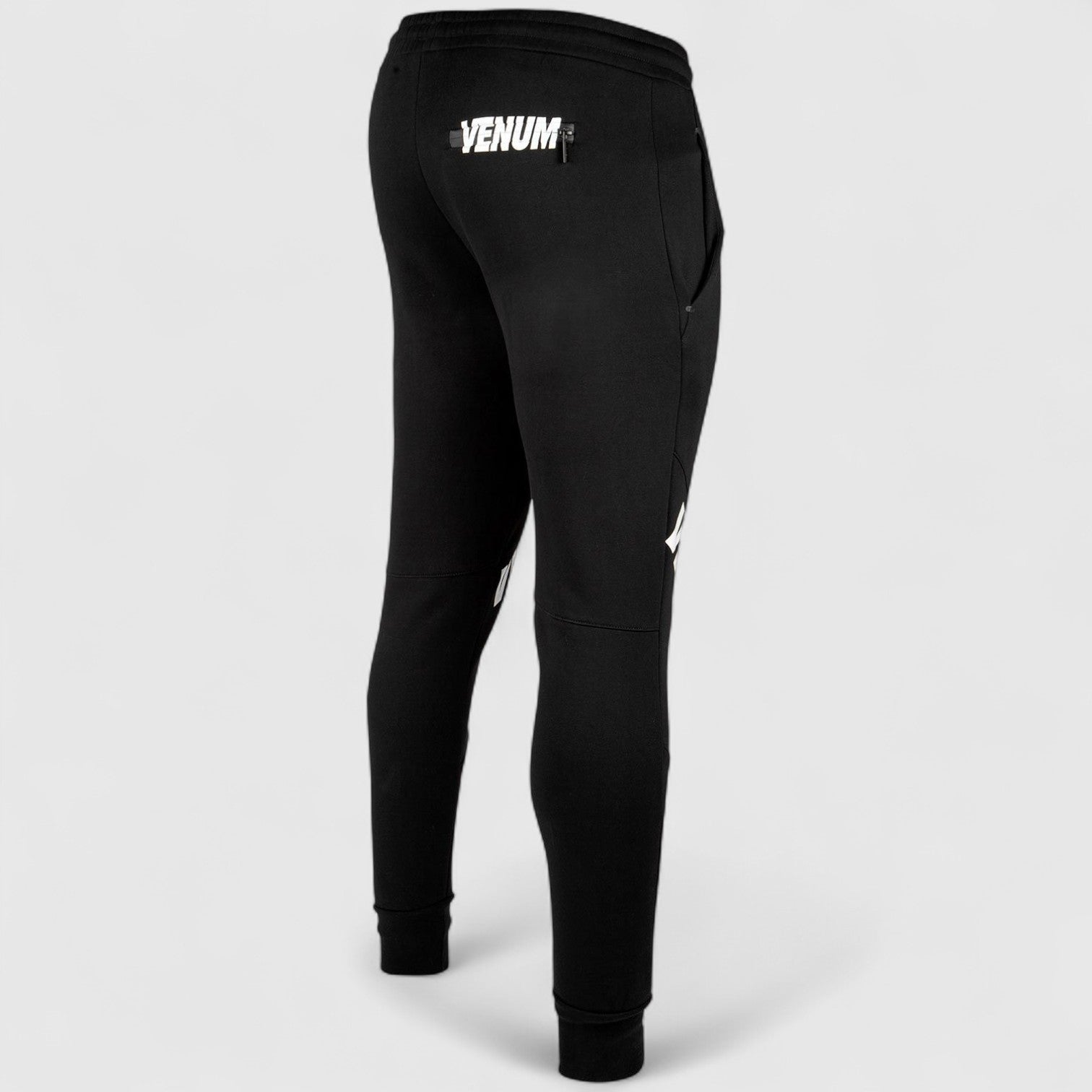 VENUM Contender 3.0 Joggebukse - Svart/Hvit - CombatStore.no