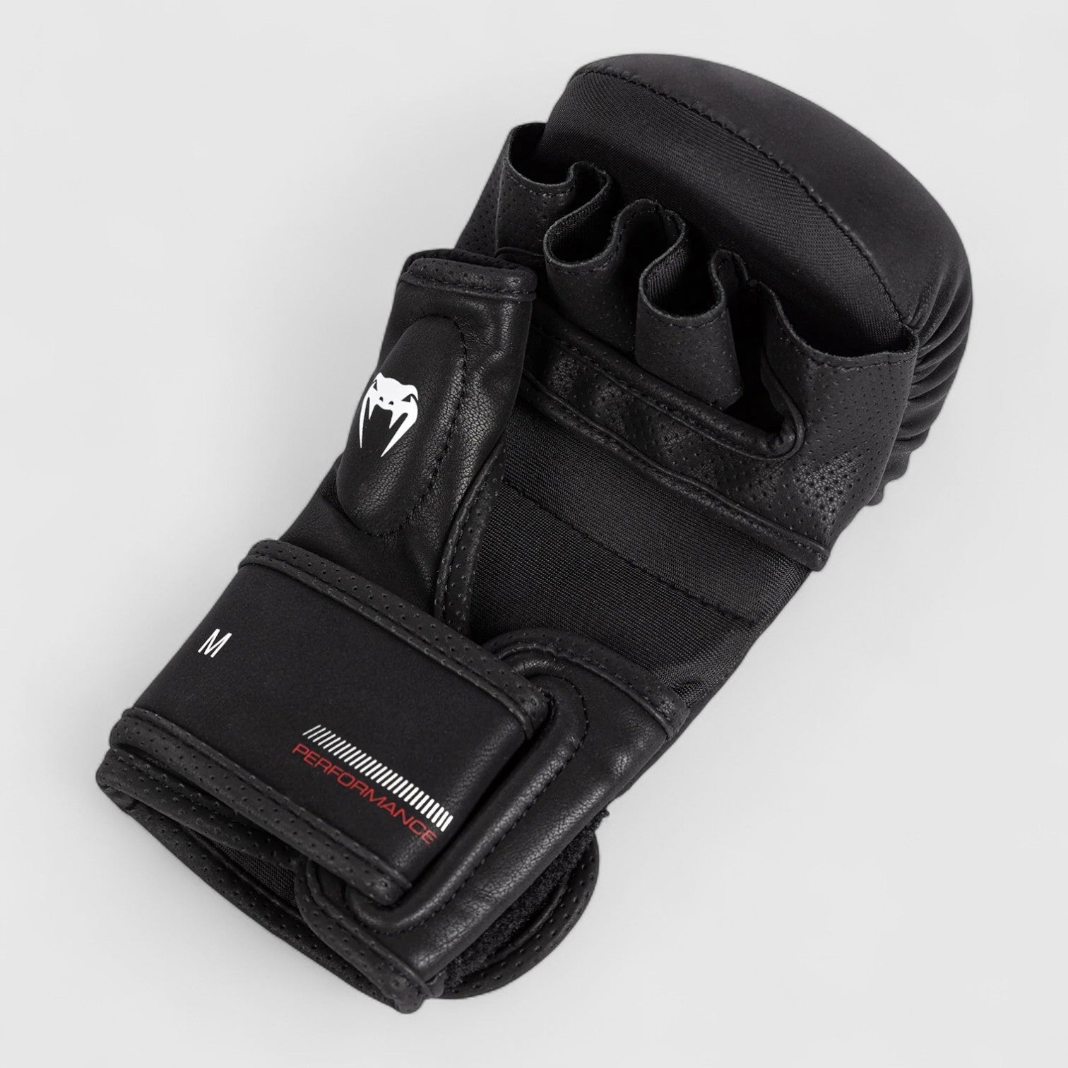VENUM Tactical XT Sparring Gloves - Svart og Rød - CombatStore.no