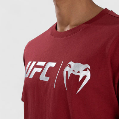 VENUM UFC Classic T - skjorte Rød og Hvit - CombatStore.no